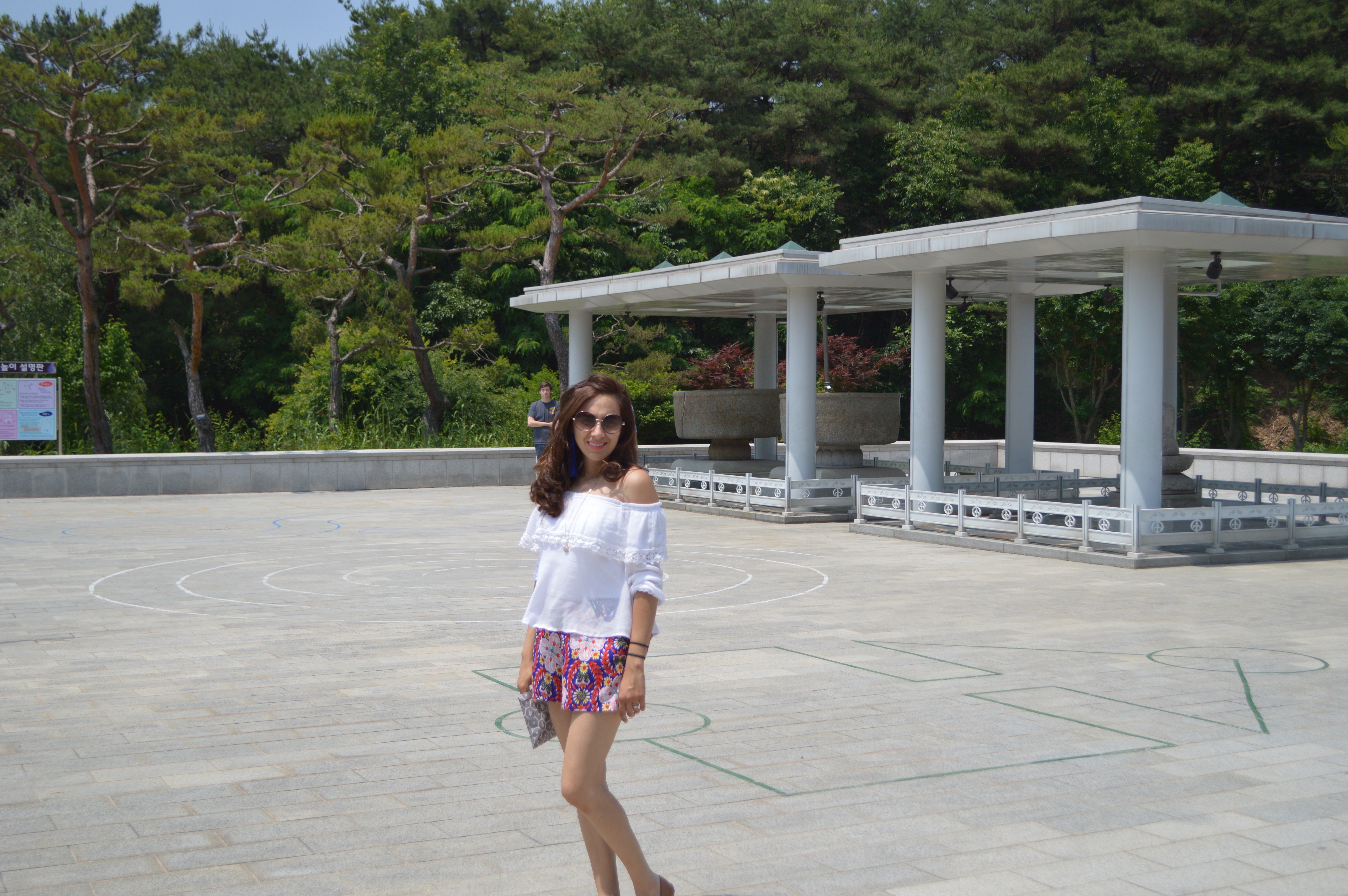 Printed Shorts!  My Trip to Gongsan and Buyeo