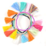 multi color Tassel Bracelet