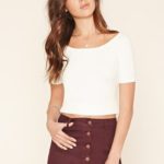 Button Front Skirt, forever21, fall fashion,