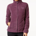 Colombia fleece, fleece, fleece jacket, purple jacket, winter jacket, women clothes