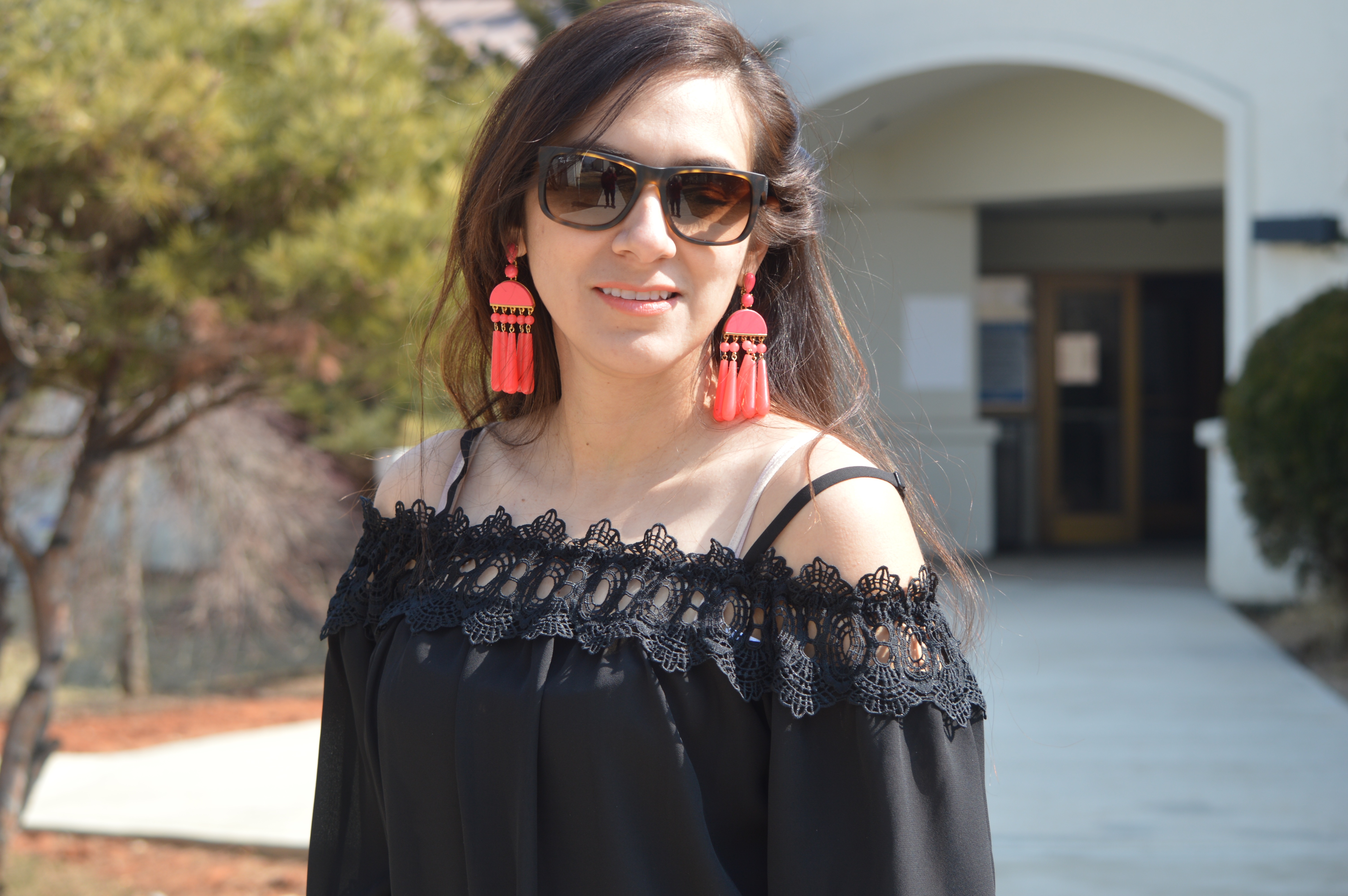 Off the Shoulder tops, liketoknowit, OTS Tops spring shopping, spring shopping, women clothes, bauble bar, statement earrings, spring fashion, spring fashion, shop my blog, shopping, what to wear, fashion blog, fashion blogger, fashion, style