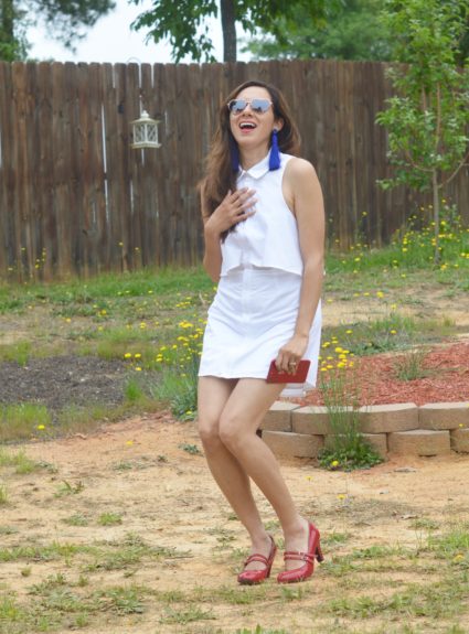 Memorial Day Weekend outfits +Tobi’s Daryn Collared Shift Dress