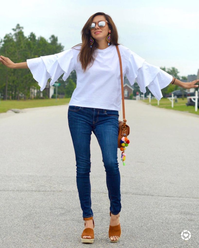 Instagram roundup, outfits, my favorite tops for summer, whatiwore, daring, liketoknow.it, summer shopping, women clothes, fashion, stylist, shop my blog, shop what I wear, color, fashion blog, fashion blogger, fashion, ootd, 