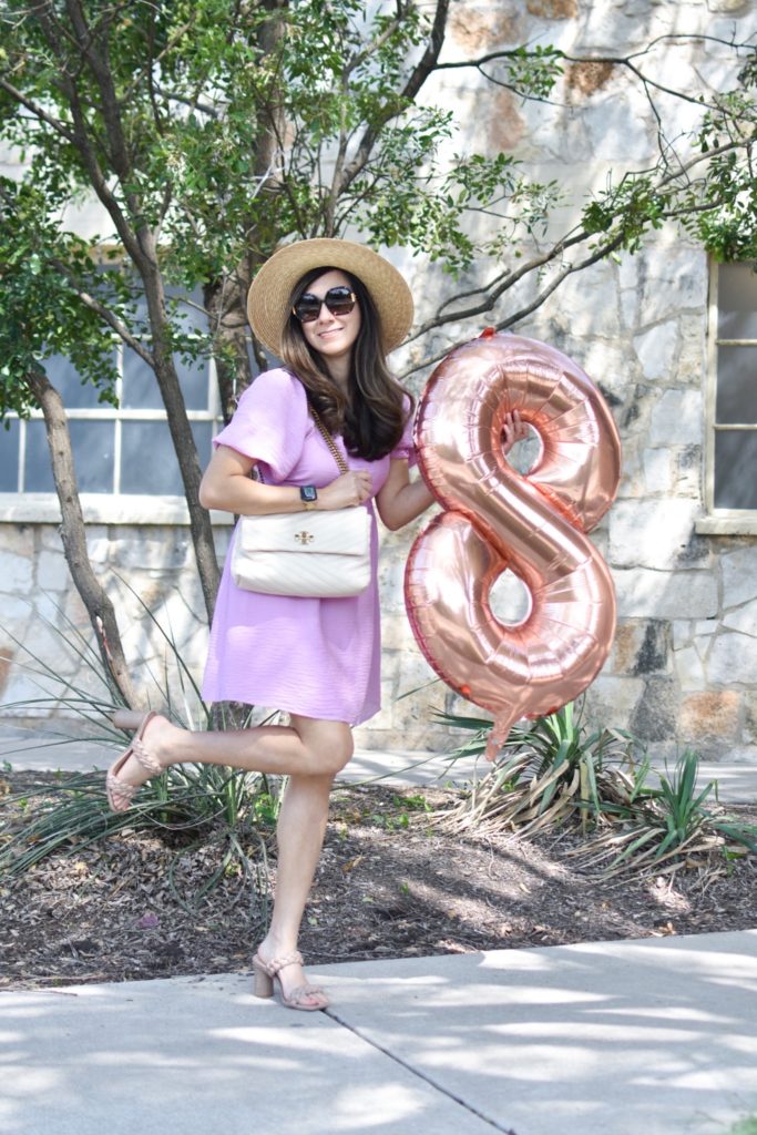 3 Things about Blogging, Pink springtime dress 