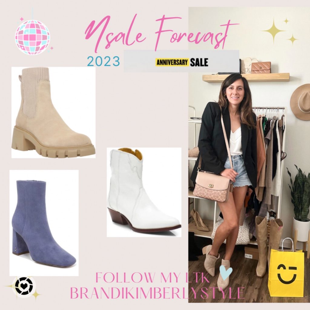 Nordstrom Anniversary Sale 2023 booties Forecast 