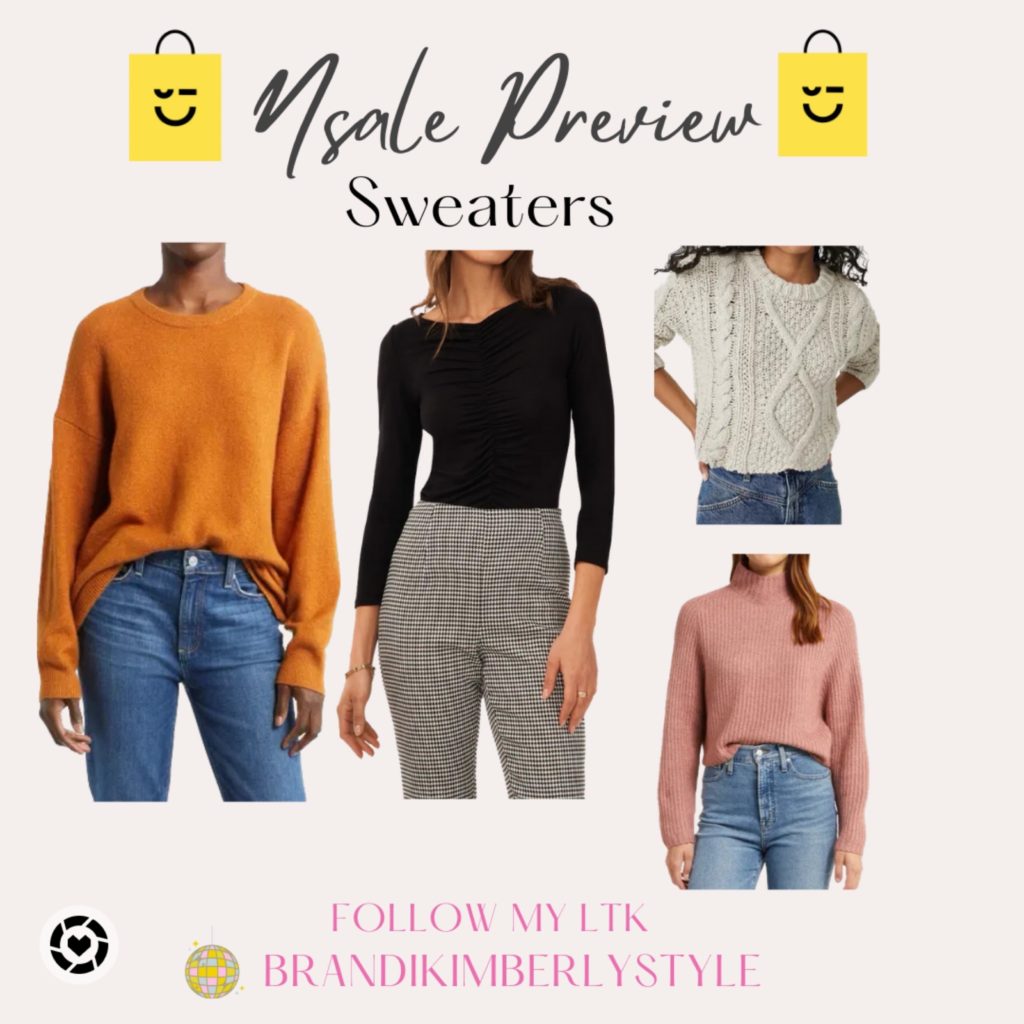 Nsale Preview Basic sweaters 